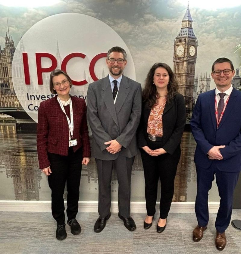Representatives at the IPCO meeting with France's CNCTR
