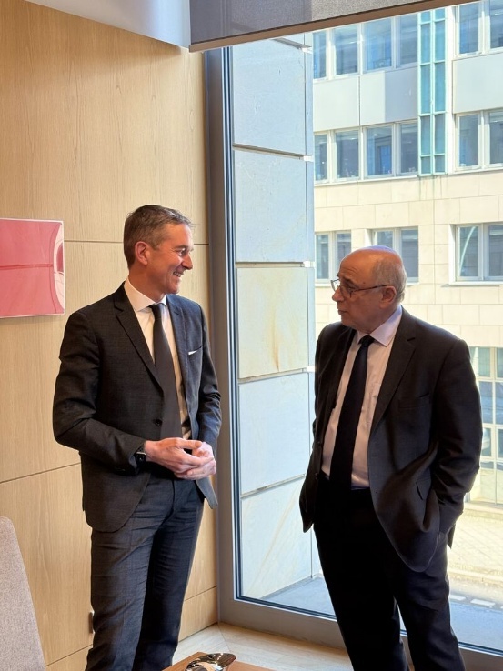 Participants at the Kensington Security Series visit in Berlin
